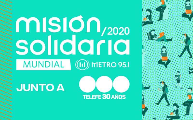 Se viene Misión Solidaria Metro 2020 | Sociedad