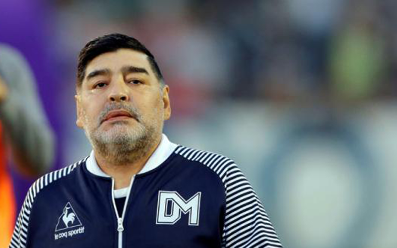 En el medio de la pelea, Maradona le envío un cálido mensaje de amor a un miembro de la familia. | Espectáculos