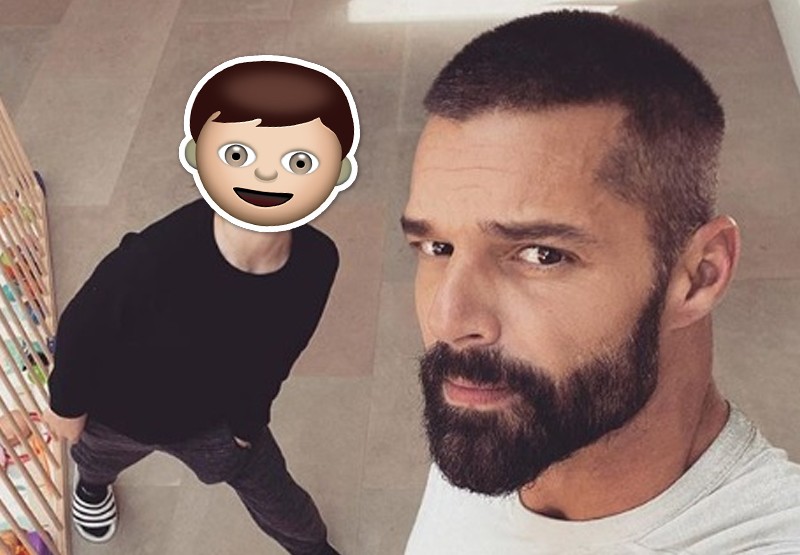 Las redes se babearon con la tierna foto de Ricky Martin y su hijo Matteo | Espectáculos