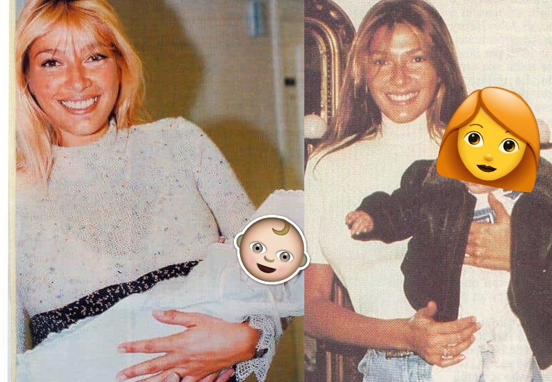La tierna foto que compartió Catherine Fulop con Oriana recién nacida | Espectáculos
