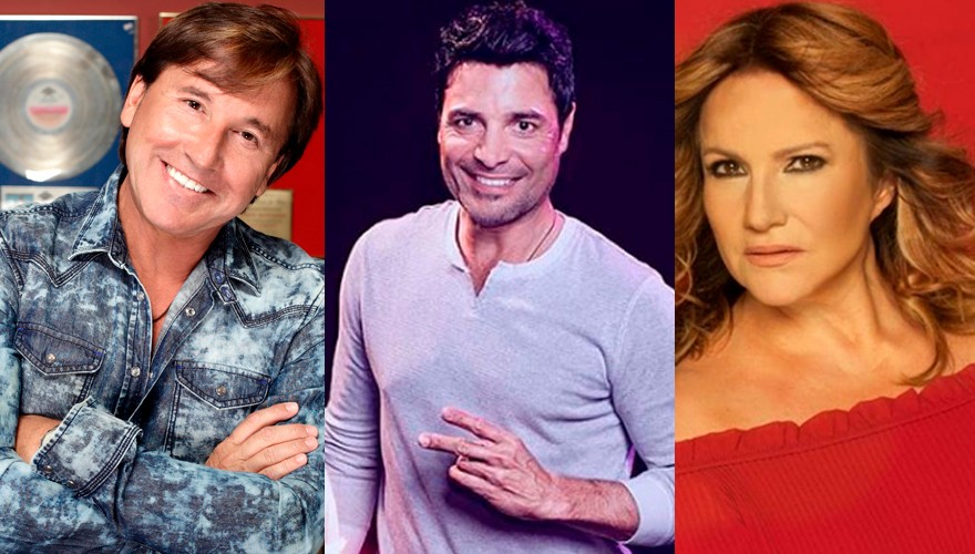 Imperdible foto retro de Montaner, Chayanne y Lucía Galán | Espectáculos