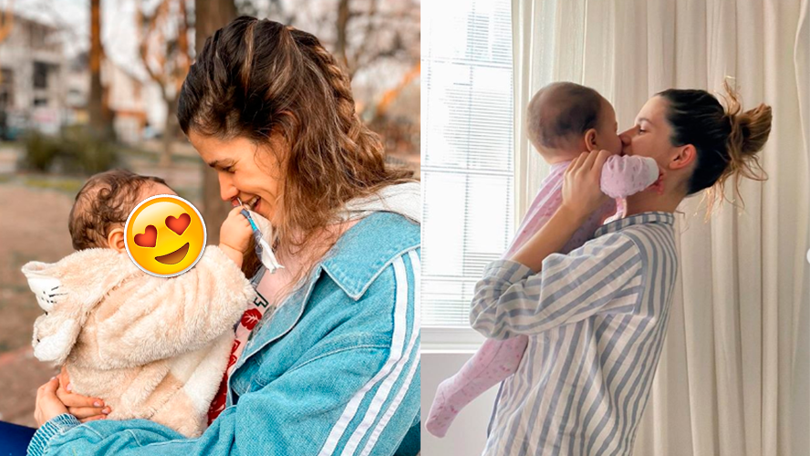 La tierna foto de Violeta Urtizberea y Lila | Espectáculos