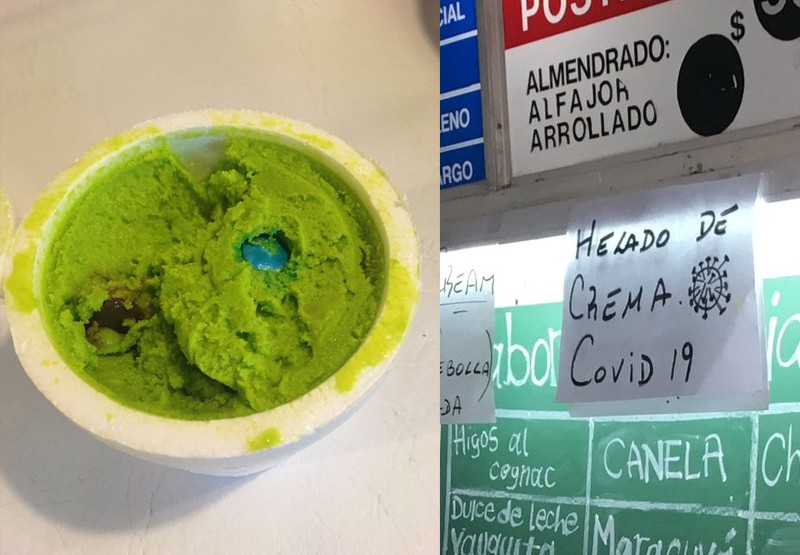 Insólito: una heladería de Buenos Aires ofrece CREMA COVID-19 | Sociedad