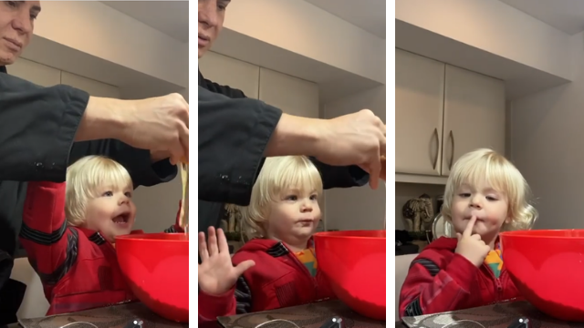 ¡Pura ternura! Las travesuras de Flavio Mendoza y su hijo cocinando | Influencers