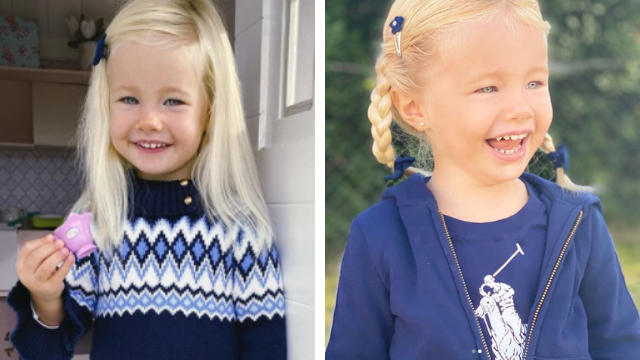 Pequeña modelo: Matilda Salazar posó para una tapa de revista | Influencers