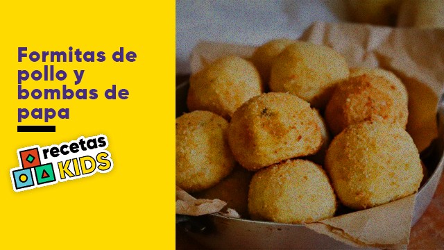 Formitas de pollo y bombas de papa | Tips de cocina