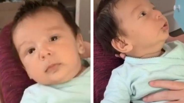 Increíble, pero viral: bebé de 10 semanas dice “te amo” | Virales