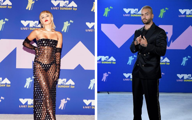 Los looks de la alfombra de los VMAs 2020 | Música
