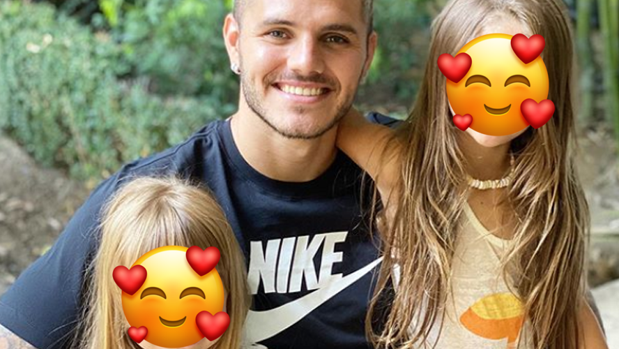 Después de varios días: ¡Mauro Icardi se reunió con sus hijas! | Espectáculos