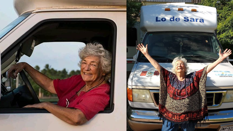 A sus 81 años, Sara Vallejos recorre Sudamérica en su motorhome | Curiosidades