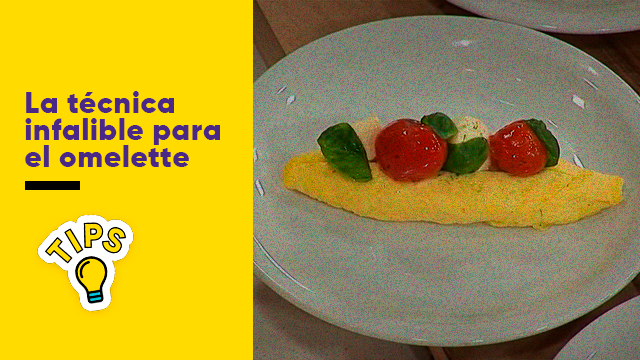 La técnica para que el omelette no falle | Tips de cocina