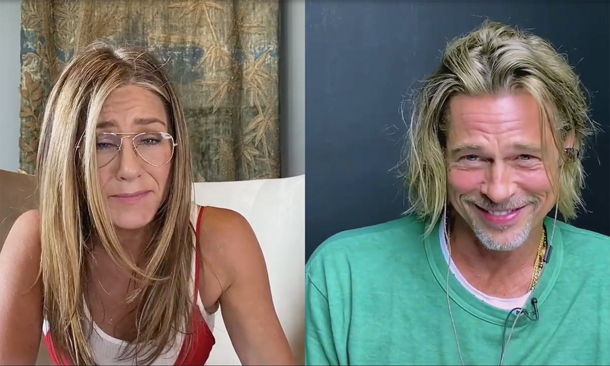 El vivo de Jennifer Aniston y Brad Pitt | Espectáculos