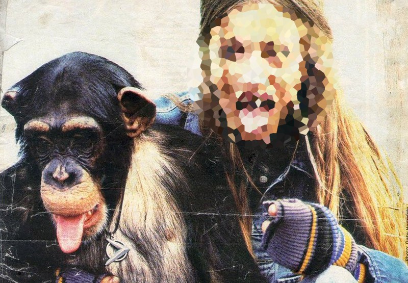 Revelan polémica foto de Nicole Neumann abrazada a un mono | Espectáculos