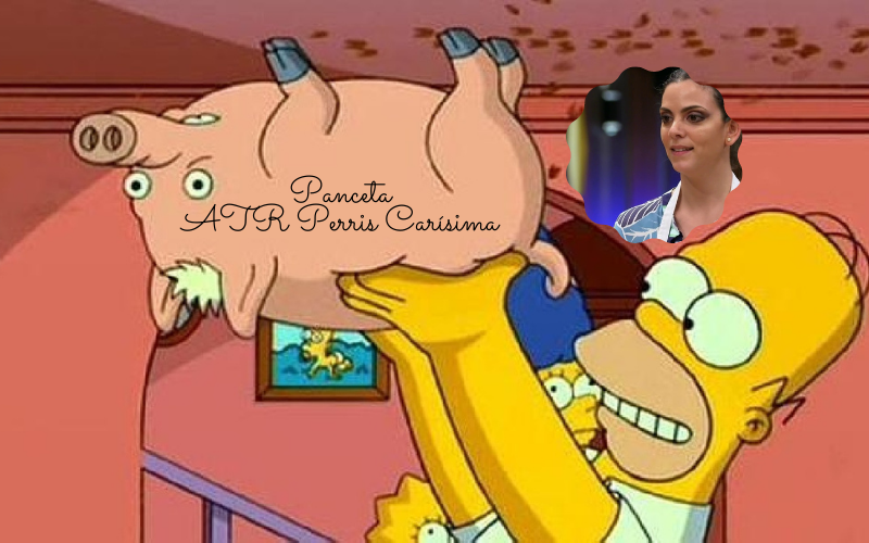 Belu Lucius la rompió con su plato y desató una catarata de memes | Exclusivos