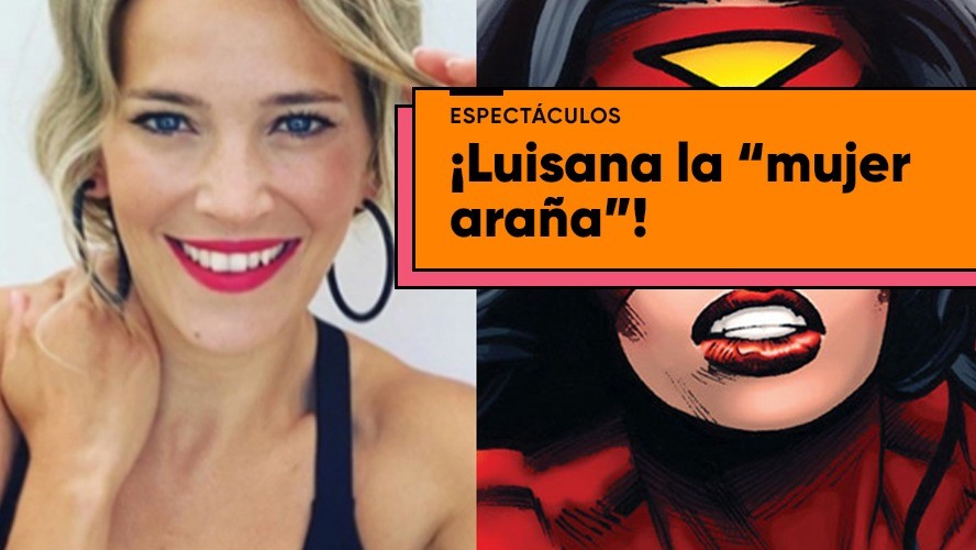 La loca foto de Luisana Lopilato en modo "mujer araña" | Espectáculos