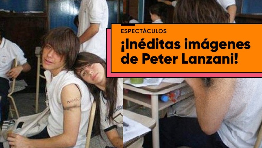 Flogger y tatuaje: Así pasaba sus días de escuela Peter Lanzani | Espectáculos