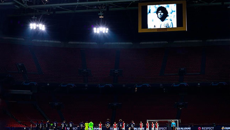 Emotivo homenaje a Maradona en Holanda | Deportes