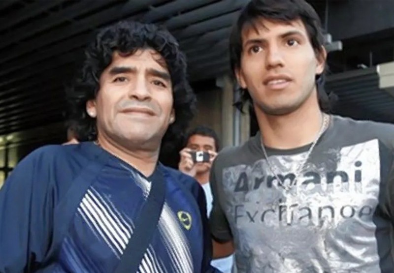 Del ex-yerno al suegro: la emotiva despedida del Kun Agüero a Maradona | Deportes