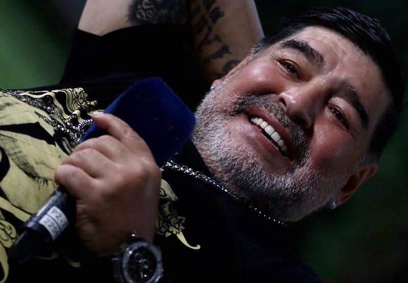 Las inéditas fotos del último periodista que entrevistó cara a cara a Maradona | Deportes