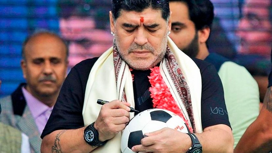 Diego inmortal: ¡hasta en la India! | Deportes