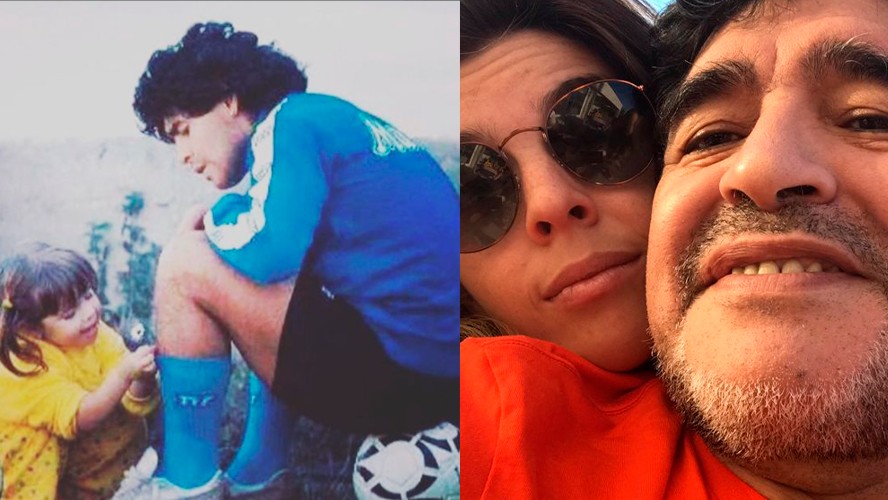 El mensaje de despedida de Dalma a Diego | Sociedad