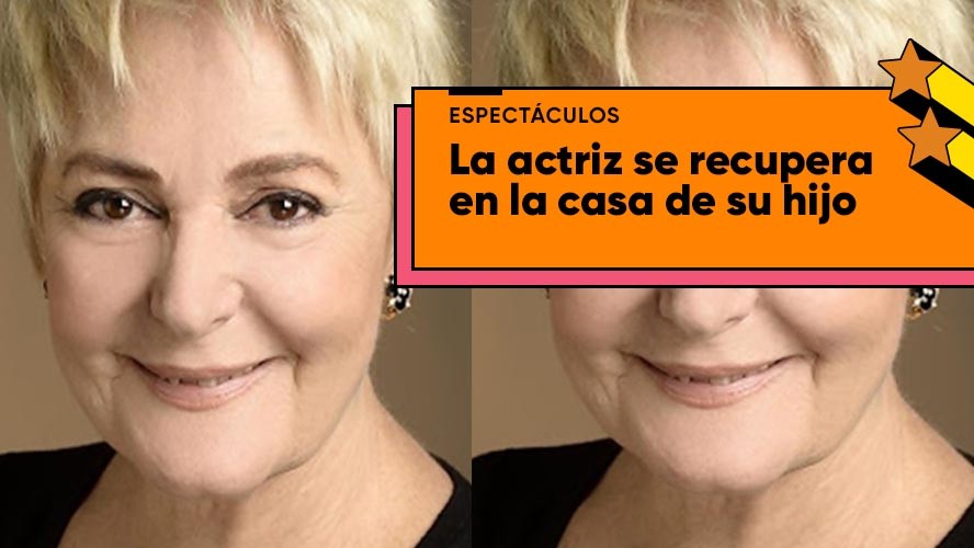Claudia Lapacó fue dada de alta | Espectáculos