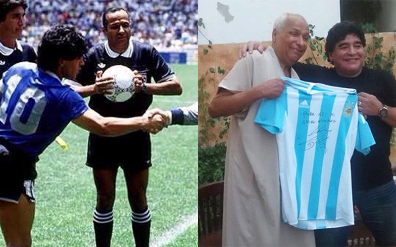 El árbitro que validó el gol de "la mano de Dios" conmocionado por la muerte de Maradona | Deportes