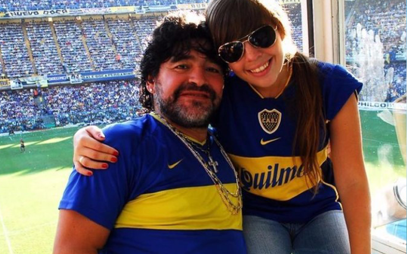 Dalma Maradona agradeció el homenaje a su papá en la bombonera: "No sabía si iba a poder soportar estar ahí" | Deportes