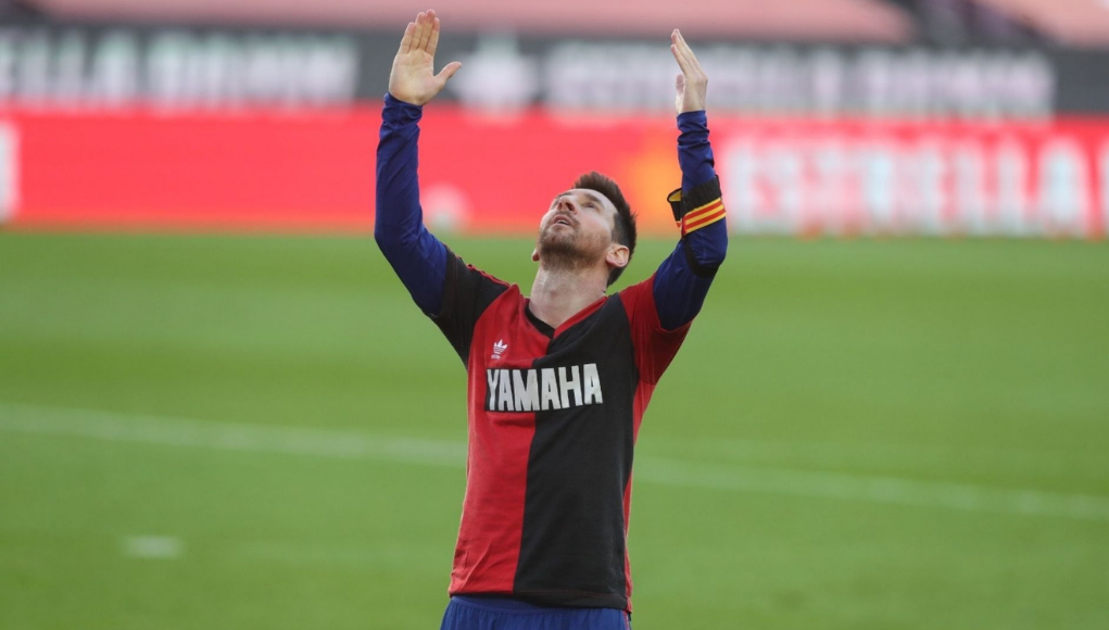 Multan a Lionel Messi por el homenaje que le hizo a Maradona | Deportes