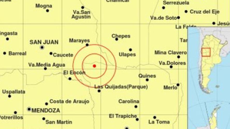 Fuerte temblor en San Luis | Sociedad