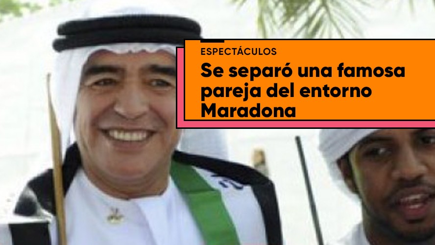 Se separó una pareja que nació en el entorno de Maradona en Dubai | Espectáculos