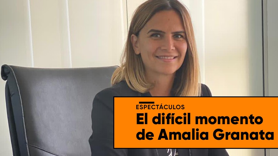 El díficil momento de Amalia Granata | Espectáculos