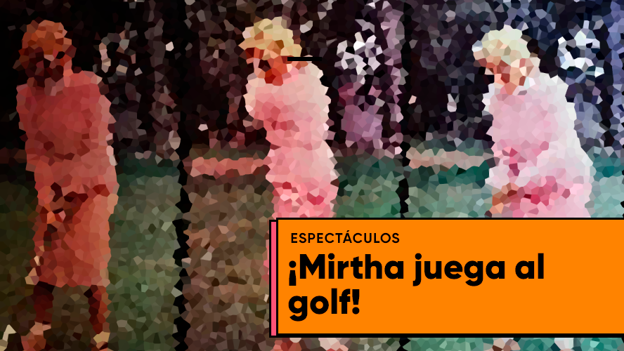 Así juega al golf Mirtha Legrand | Espectáculos