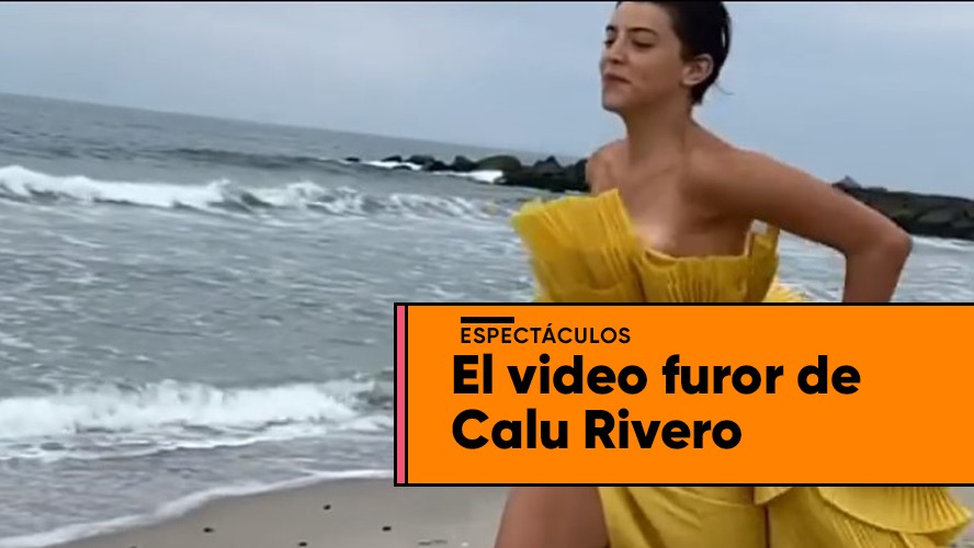 Calu Rivero publicó un video y es furor | Espectáculos