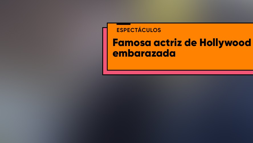 Una famosa actriz de Hollywood embarazada | Espectáculos
