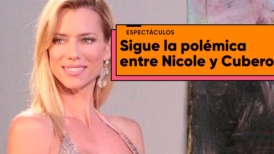 La grave acusación de Nicole Neumann a Cubero y Viciconte | Espectáculos