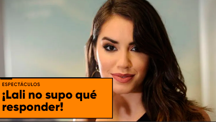 La pregunta de un fan que Lali Espósito no pudo responder | Espectáculos