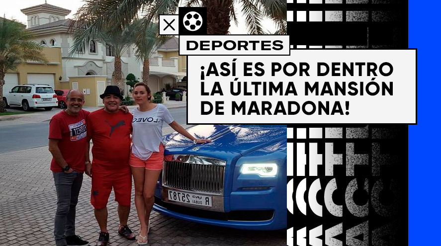 Alquilan la última mansión donde vivió Maradona | Deportes