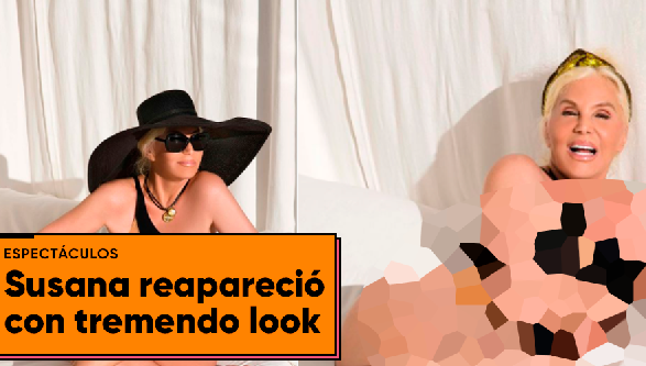 Susana Giménez reapareció con un TREMENDO look de verano | Espectáculos