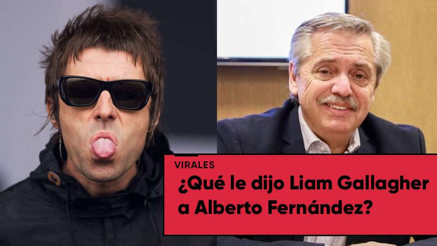 Liam Gallagher saludó a Alberto Fernández por una confusión | Virales