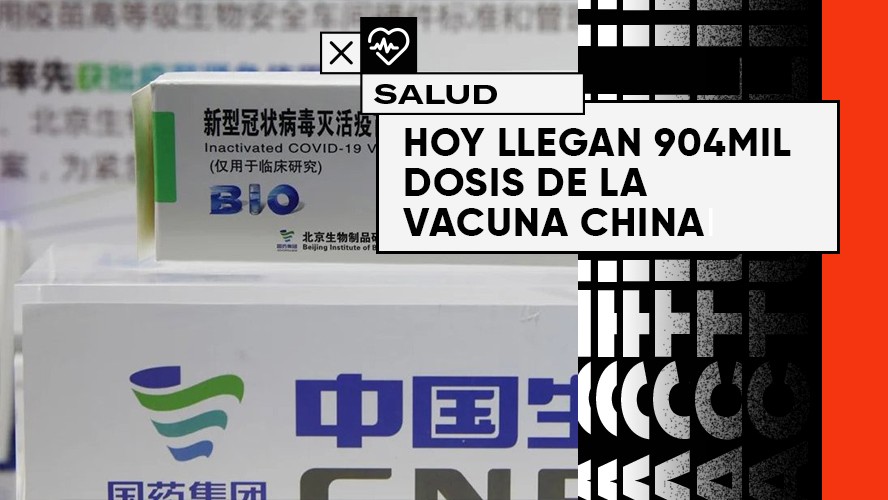 Llega el primer lote de vacunas Sinopharm desde China | Salud