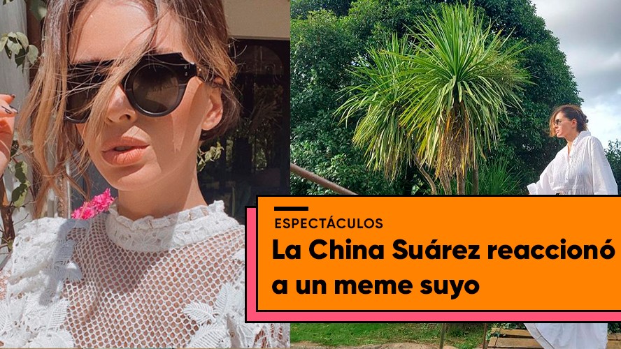 La reacción de la China ante un meme que le hicieron | Espectáculos