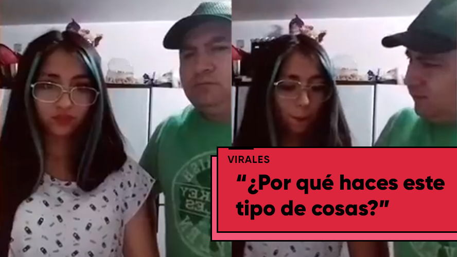 TikToker bailó “twerking” y su papá la obligó a disculparse por las redes | Virales