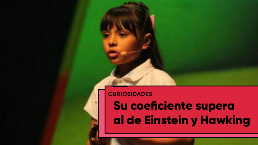 Adhara Pérez, la prodigio de 8 años que estudia dos carreras universitarias | Curiosidades