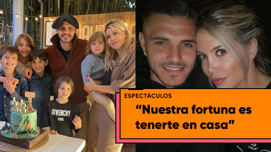La tierna sorpresa de Wanda Nara a Mauro Icardi por el Día del Padre | Espectáculos