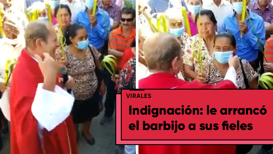 Un cura le quitó el barbijo a una mujer: “No te va a cuidar de la muerte” | Virales