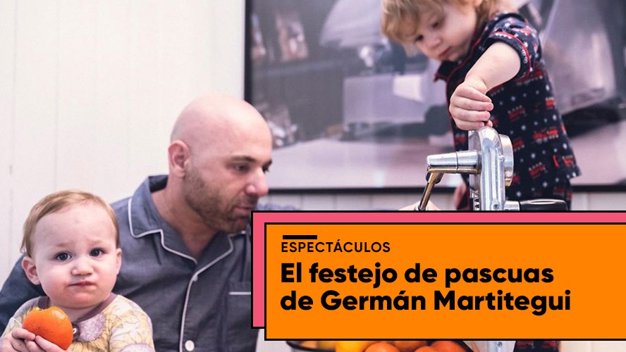 La tierna foto de German Martitegui en la celebración de Pascuas | Espectáculos