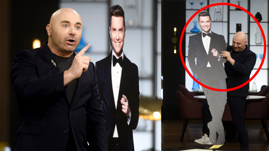 Germán Martitegui quiso imitar a Santiago Del Moro y el conductor terminó tirado en el piso... | Mejores Momentos