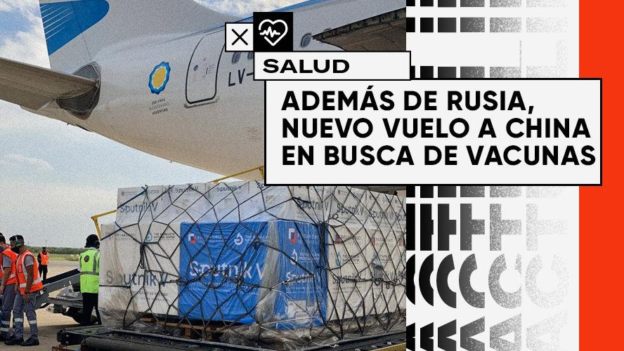 Llegan 800 mil dosis de Sputnik y el sábado saldrá un vuelo en busca de vacunas Sinopharm | En Argentina