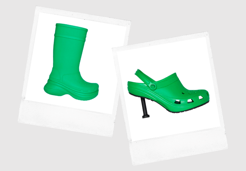 Furor en las redes por las Crocs con tacos diseñadas por Balenciaga | Moda